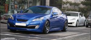 Hyundai Genesis Coupes Modded